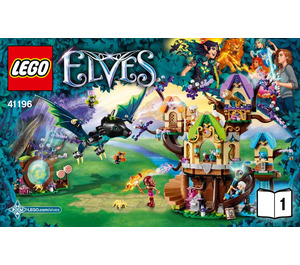 LEGO The Elvenstar Arbre Chauve souris Attack 41196 Instructions