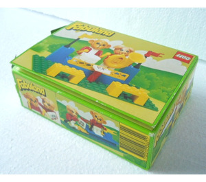 LEGO The Fabuland Gros Band Peter Pig et Gabriel Gorilla 3631 Packaging