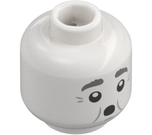 LEGO The Fat Friar Head (Recessed Solid Stud) (3274 / 109440)