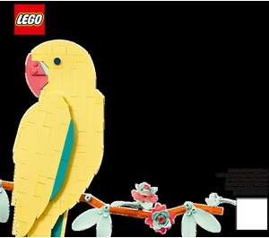 LEGO The Fauna Collection - Macaw Parrots Set 31211 Instructions
