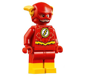 LEGO The Flash with Gold Outlines and Yellow Boots Minifigure