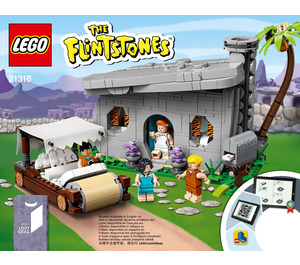 LEGO The Flintstones 21316 Istruzioni