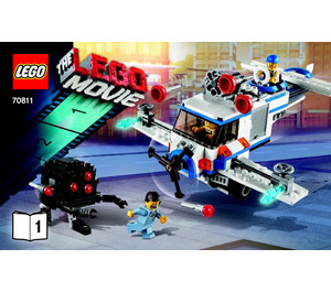 LEGO The Flying Flusher Set 70811 Instructions