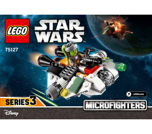 LEGO The Ghost Microfighter Set 75127 Instructions