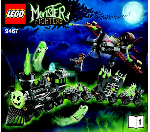 LEGO The Ghost Train 9467 Инструкции