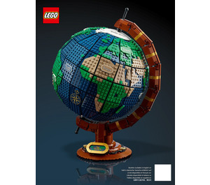 LEGO The Globe 21332 Byggeinstruksjoner