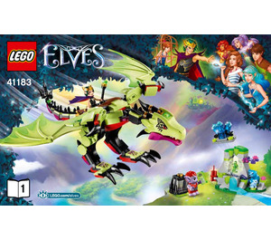 LEGO The Goblin King's Evil Dragon Set 41183 Instructions