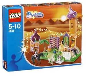 LEGO The Golden Palace (Blaue Box) 5858-1 Packaging