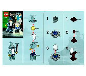 LEGO The Good Wizard Set 5614 Instructions