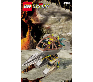 LEGO The Granite Grinder 4940 Instructions