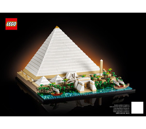 LEGO The Great Pyramid of Giza Set 21058 Instructions