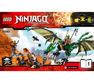 LEGO The Green NRG Dragon Set 70593 Instructions