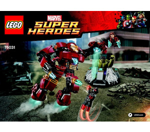 LEGO The Hulk Buster Smash Set 76031 Instructions