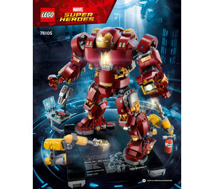 LEGO The Hulkbuster: Ultron Edition 76105 Istruzioni