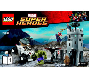 LEGO The Hydra Fortress Smash 76041 Instructions