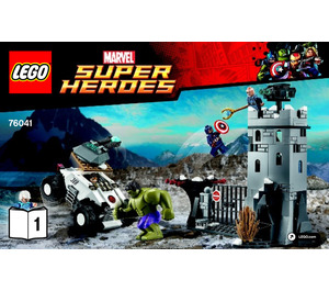 LEGO The Hydra Fortress Smash 76041 Instrukce