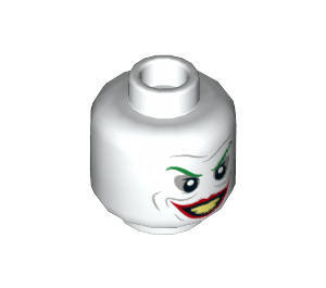 LEGO The Joker Minifigure Head (Recessed Solid Stud) (3626)