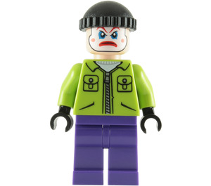 LEGO The Joker's Henchman jossa Lime Takki Minihahmo