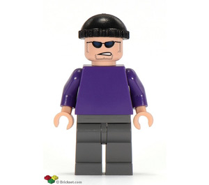 LEGO The Joker's Henchman med Lilla Topp Minifigur