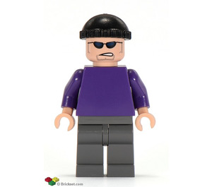 LEGO The Joker's Henchman with Purple Top Minifigure