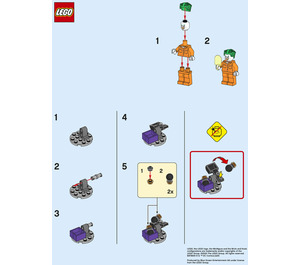 LEGO The Joker Set 212011 Instructions