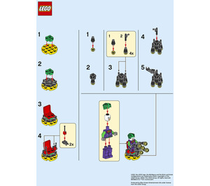 LEGO The Joker 212116 Instructions