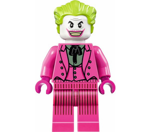 LEGO The Joker jossa Dark Vaaleanpunainen Puku ja Leveä Virne Minihahmo