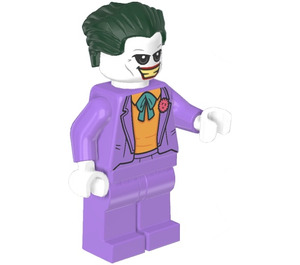 LEGO The Joker with Medium Lavender Suit and Dark Green Hair Minifigure