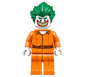 LEGO The Joker mit Prison Jumpsuit und Pointed Zähne Grinsen Minifigur