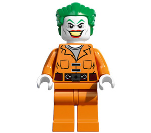 LEGO The Joker med Prison Jumpsuit med Bælte Minifigur