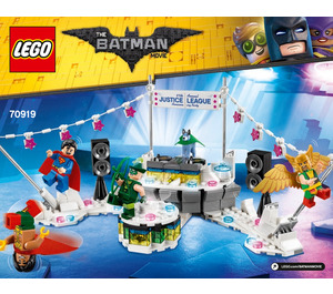 LEGO The Justice League Anniversary Party Set 70919 Instructions