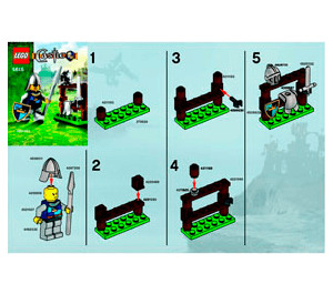 LEGO The Knight 5615 Instructies