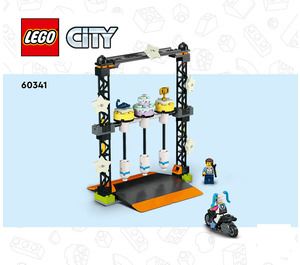 LEGO The Knockdown Stunt Challenge Set 60341 Instructions