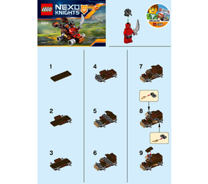 LEGO The Lava Slinger Set 30374 Instructions