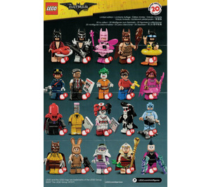 LEGO The LEGO Batman Movie Series - Random Bag Set 71017-0 Instructions