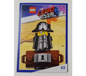 LEGO The LEGO Movie 2, Card #03 - MetalBeard