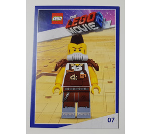 LEGO The LEGO Movie 2, Card #07 - Larry the Barista