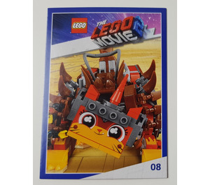 LEGO The LEGO Movie 2, Card #08 - Ultrakatty