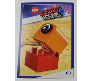 LEGO The LEGO Movie 2, Card #09 - Duplo Alien
