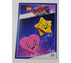 LEGO The LEGO Movie 2, Card #21 - Heart and Star