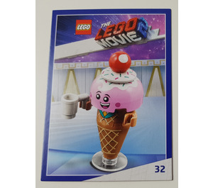 LEGO The LEGO Movie 2, Card #32 - Crème glacée Cône
