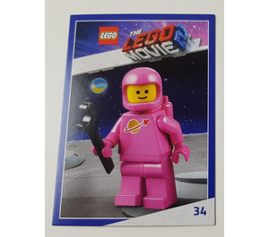 LEGO The LEGO Movie 2, Card #34 - Lenny