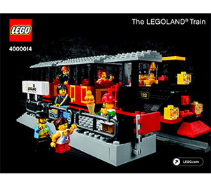 LEGO The Legoland Train 4000014-1 Instrukce