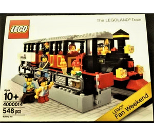 LEGO The Legoland Train (Boîte blanche) 4000014-2