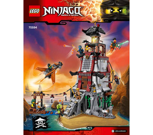 LEGO The Lighthouse Siege Set 70594 Instructions