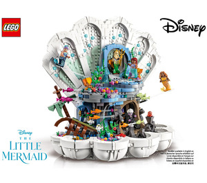 LEGO The Little Mermaid Royal Clamshell 43225 Інструкції