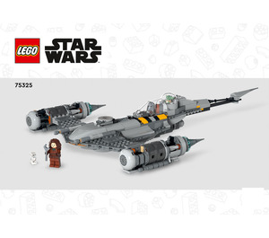 LEGO The Mandalorian's N-1 Starfighter 75325 Инструкции