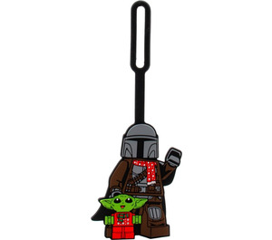 LEGO The Mandalorian avec Grogu Holiday Bag Tag (5008114)