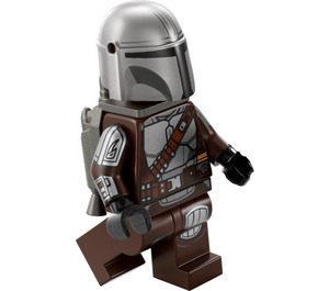 LEGO The Mandalorian with Jet Pack and Printed Head with Helmet Stripe Minifigure