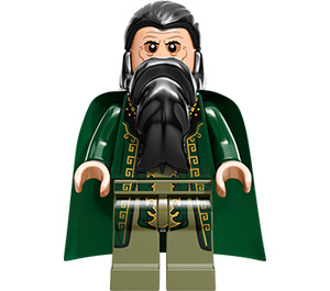 LEGO The Mandarin (Dark Green Casquette) Figurine